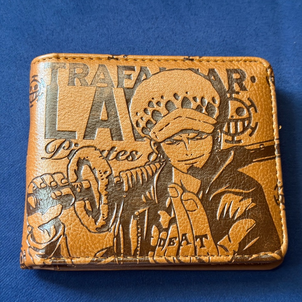 One Piece Trafalgar D Water Law new high quality imitation leather anime wallet